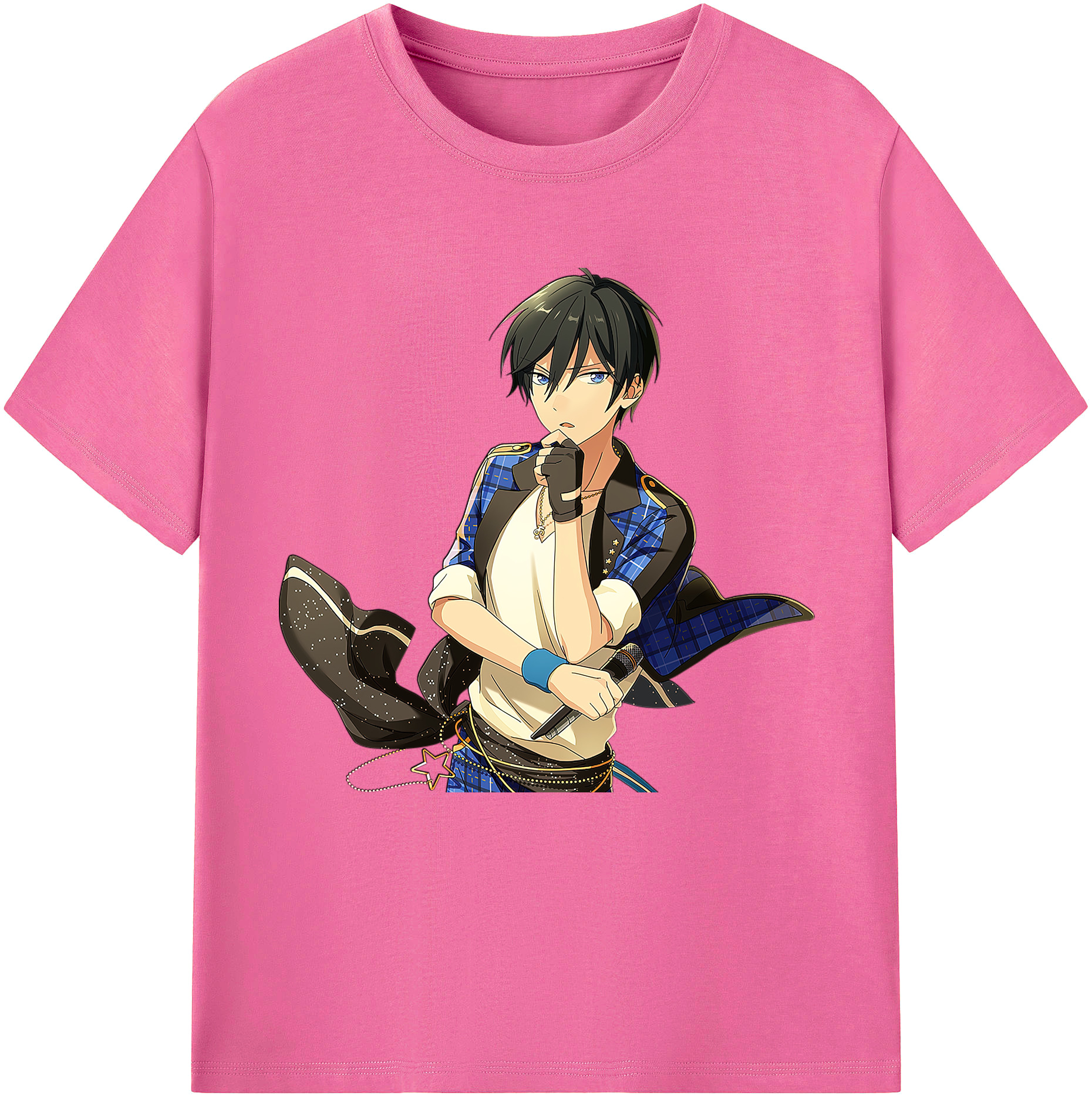 （画像用） あんさんぶるスターズ! Ensemble Stars レディースカジュアルプリントTシャツ（綿100％）